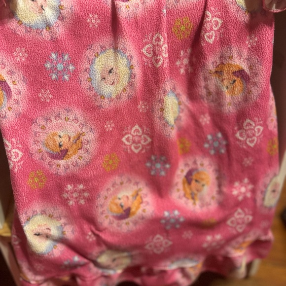 Disney Frozen Fleece Night gown pajamas size 4 toddler - Picture 7 of 7